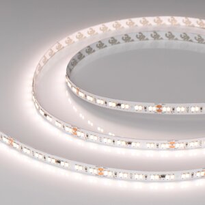 Светодиодная лента RT-A168-10mm 24V Day-MIX SWITCH (21.3 W/m, IP20, 2835, 5m) (Arlight, изм. ЦТ вкл-выкл)