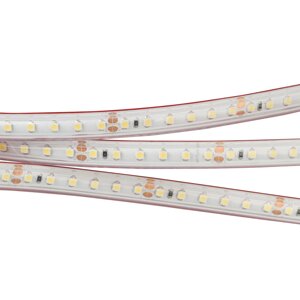 Светодиодная лента RTW 2-5000PS 24V White6000 2x (3528, 600 LED, LUX) (Arlight, 9.6 Вт/м, IP67) 022321