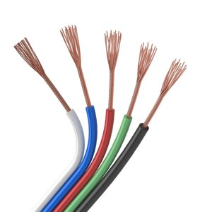 Шлейф питания ARL-20AWG-5Wire-CU (Arlight, -) в Москве от компании ФЕРОСВЕТ  ( FEROSVET)