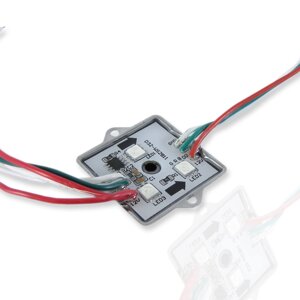 Светодиодный управляемый модуль MS107 M3535-12V-3Led-smd5050-WS2811 DELCI