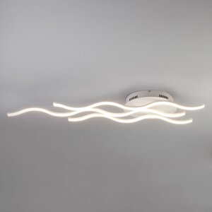 Потолочный светодиодный светильник в стиле минимализм 90090/3 белый в Москве от компании ФЕРОСВЕТ