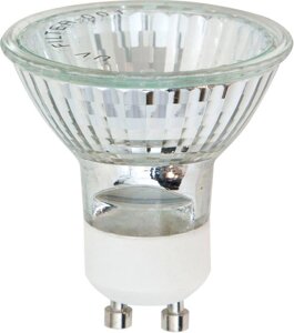 Лампа галогенная (КГЛ) MR16 HB10, MRG/GU10 35W 230V, белый теплый, 57*50мм