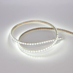 Светодиодная лента 220V 3014 120led white IP68 314A DELCI