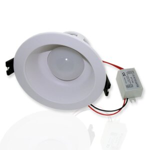 Светодиодный светильник точечный RW полусфера (3W, White) DELCI