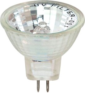 Лампа галогенная с отражателем HB3, MR11/G4.0 35W 12V, белый теплый, 45*35мм