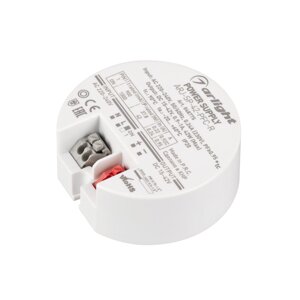 Блок питания ARJ-SP-42-PFC-R (42W, 15-42V, 0.9-1A) (Arlight, IP20 Пластик, 5 лет) 048775