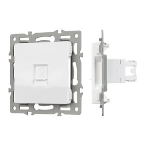 Механизм компьютерной розетки SCT-MPC1-PL-WH (RJ-45, CAT6) (Arlight, -) 045301 в Москве от компании ФЕРОСВЕТ  ( FEROSVET)