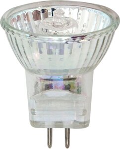 Лампа галогенная с отражателем HB7, MR11/G5.3 20W 230V, белый теплый, 45*35мм