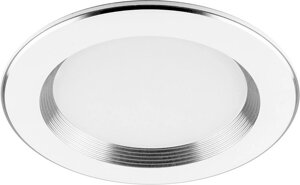 Светильник встраиваемый светодиодный, декоративный (ДВО) AL615, 7W 4000К 230V, 560Lm, IP20, 120°, белый, 90*100*40 мм