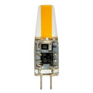 Лампа светодиодная FERON LB-423, JC (капсульная), 3W 230V G4 6400К (дневной), рассеиватель прозрачный 260Lm, угол