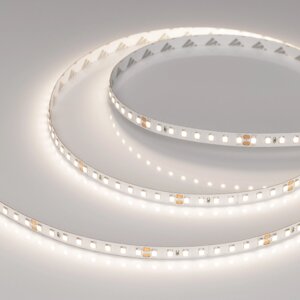 Светодиодная лента RT-A128-8mm 24V Day4000 (9.6 W/m, IP20, 2835, 5m) (Arlight, высок. эфф. 150 лм/Вт)