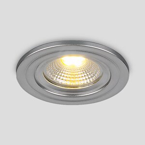 Встраиваемый точечный LED светильник серебро 9902 LED 3W COB SL серебро в Москве от компании ФЕРОСВЕТ