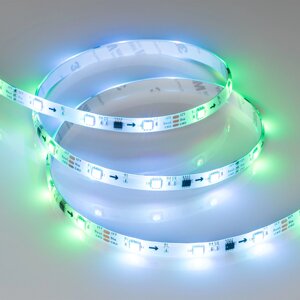 Светодиодная лента герметичная SPI-SE-B30-10mm 12V RGB-PX3 (7.2W/m, IP65, 5060, 5m) (Arlight, бегущий огонь)