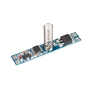 Сенсорный диммер SR-RULE-DIM-TOUCH (12-24V, 1x8A, 46x8mm) (Arlight, Открытый) в Москве от компании ФЕРОСВЕТ