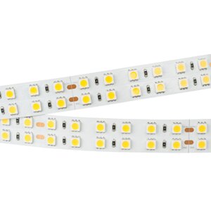 Светодиодная лента RT 2-5000 24V Warm2700 2x2 (5060, 720 LED, LUX) (Arlight, 34.4 Вт/м, IP20) 012443