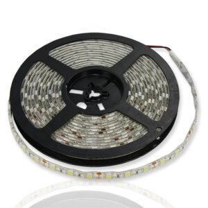 Светодиодная лента Standart PRO class, 5050, 60led/m, White, 12V, D34, IP65 DELCI