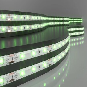 Светодиодная лента 12 В 4,8 Вт/м 60 Led/м 2835 IP65, зеленый, 5 м Лента светодиодная 12V 4,8W 60Led 2835 IP65 зеленый,