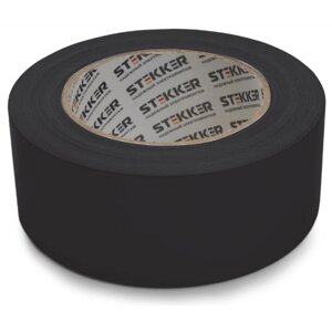 INTP4-01748-40 Армированная клейкая лента 0,17*48 мм, 40м, на тканевой основе, черный