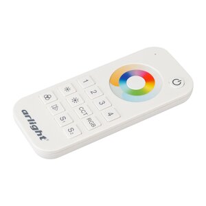 Пульт SMART-R20-MULTI White (4 зоны, 2.4G) (Arlight, IP20 Пластик, 5 лет) в Москве от компании ФЕРОСВЕТ