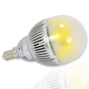 Светодиодная лампа MT-Е14 bulb (8W, 220V, Dimm Warm White) DELCI