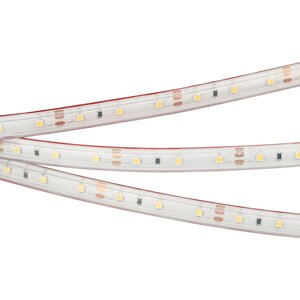 Светодиодная лента RTW 2-5000PS 12V White6000 (3528, 300 LED, LUX) (Arlight, 4.8 Вт/м, IP67)