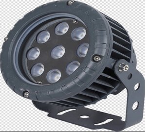 Светодиодный прожектор ландшафтный заливной 9W 220V IP65 на светодиодах OSRAM