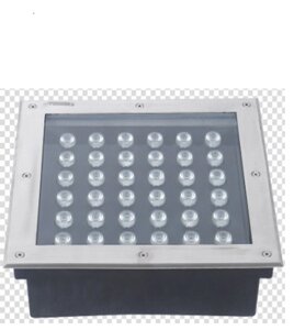 Светильник встраиваемый 300*300 36W 24V IP65 на светодиодах OSRAM