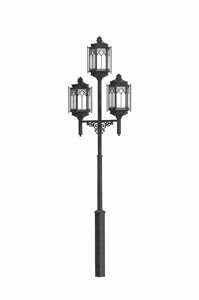 Парковый фонарь с 3 лампами Palazzo 530-43/b-50