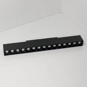 Светодиодный светильник трековый магнитный 35мм JH-MG15D MX64 (30W, 48V, warm white) DELCI