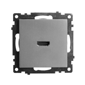 Розетка STEKKER GLS00-7118-02 (стандарт : HDMI 2.1 Тип разъема : HDMI type A разрешение видео-сигнала : поддерживает