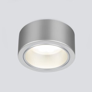 Накладной точечный светильник 1070 GX53 SL серебро в Москве от компании ФЕРОСВЕТ