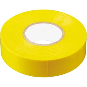 Изоляционная лента 0,13*19 мм, 10 м. желтая INTP01319-10