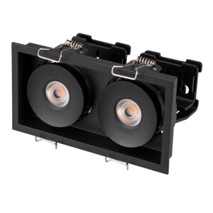 Светильник CL-SIMPLE-S148x80-2x9W Warm3000 (BK, 45 deg) (Arlight, IP20 Металл, 3 года) в Москве от компании ФЕРОСВЕТ