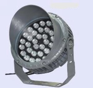 Светодиодный прожектор D230 36W 24/220V IP65 на светодиодах OSRAM RGB DMX в Москве от компании ФЕРОСВЕТ  ( FEROSVET)