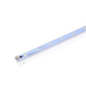 Светодиодная линейка 2835, 12 led, 220V, 6W, 450mm, D185, warm white DELCI