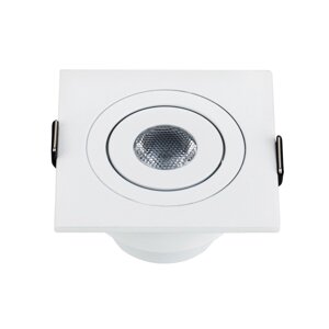 Светодиодный светильник LTM-S60x60WH 3W Day White 30deg (Arlight, IP40 Металл, 3 года)