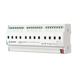 INTELLIGENT ARLIGHT Релейный модуль KNX-712-SW16-DIN (BUS, 12x16A) (Arlight, -) в Москве от компании ФЕРОСВЕТ