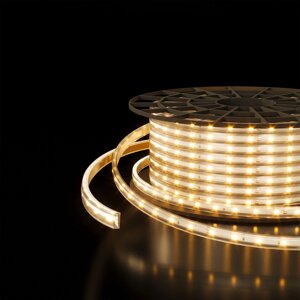 Светодиодная лента Лента светодиодная 220V 8W 60Led 2835 IP65 дневной белый, 50 м