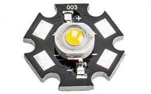 Мощный светодиод ES-STAR-3W WarmWhite 180Lm 3500K (ANR, STAR type) в Москве от компании ФЕРОСВЕТ