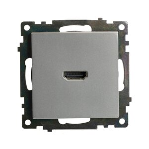 Розетка STEKKER GLS00-7118-03 (стандарт : HDMI 2.1 Тип разъема : HDMI type A разрешение видео-сигнала : поддерживает