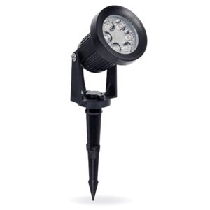 Тротуарный светильник светодиодный, на колышке (ДВУ) FERON SP2712, 8W, 4000К (натуральный белый), 195-245V/50Гц, 280Lm,