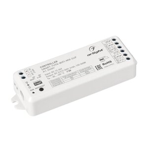 Контроллер SMART-TUYA-WIFI-MIX-SUF (12-36V, 2x5A, 2.4G) (Arlight, IP20 Пластик, 5 лет) в Москве от компании ФЕРОСВЕТ  ( FEROSVET)