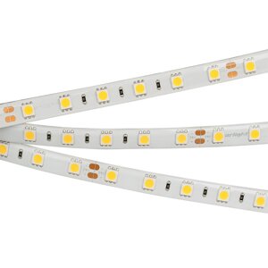 Светодиодная лента RTW 2-5000SE 24V Cool 2x (5060, 300 LED, LUX) (Arlight, 14.4 Вт/м, IP65)