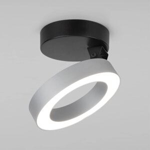 Накладной светодиодный светильник Spila серебро 12W 4200К 25105/LED в Москве от компании ФЕРОСВЕТ