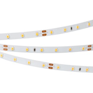 Светодиодная лента RT 2-5000 24V SUN Warm3000 (2835, 60 LED/m, LUX) (Arlight, 7.2 Вт/м, IP20)