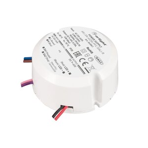 Блок питания ARJ-SN-45250-PFC-DALI-R (12W, 9-45V, 0.25A) (Arlight, IP20 Пластик, 3 года) в Москве от компании ФЕРОСВЕТ  ( FEROSVET)