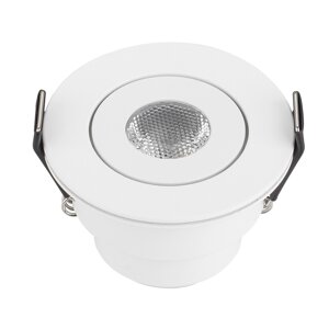 Светодиодный светильник LTM-R52WH 3W Warm White 30deg (Arlight, IP40 Металл, 3 года) в Москве от компании ФЕРОСВЕТ  ( FEROSVET)