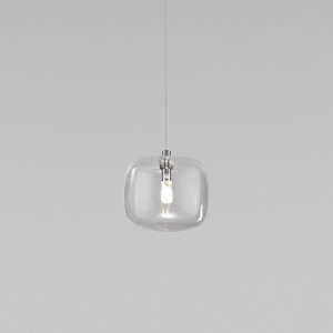 Подвесной светильник со стеклянным плафоном Jar 50128/1 хром
