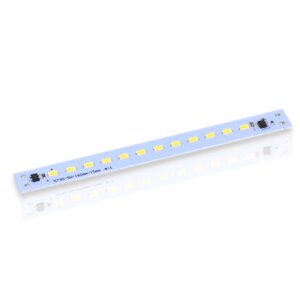 Светодиодная линейка 2835, 12 led, 220V, 5W, 160mm, D179, warm white DELCI