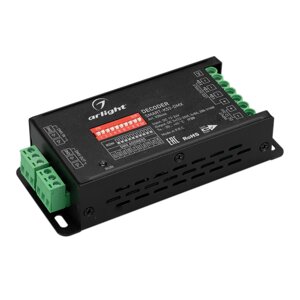 Декодер SMART-K52-DMX (12-24V, 3x8A) (Arlight, IP20 Металл, 5 лет) в Москве от компании ФЕРОСВЕТ  ( FEROSVET)